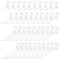 [What you Get] The 40pcs slatwall panel hooks assortment set contains 5 cm/ 2 inch slatwall hooks, 8pcs 10 cm/ 4 inch slatwall hooks, 8pcs 15 cm/ 6 inch slatwall hooks, 8pcs 20 cm/ 8 inch slatwall hooks. The nice the combination of enough quantity an...