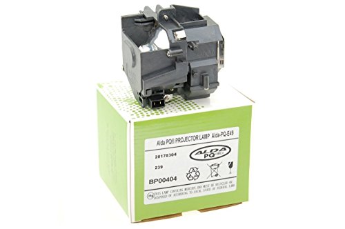 Alda PQ Premium, Lampada per proiettore compatibile con i proiettori EPSON EH-TW3200 EH-TW2900, EH-TW3500, EH-TW3600, EH-TW3800, EH-TW4400, EH-TW4500, ELPLP49, Lampada con alloggiamento