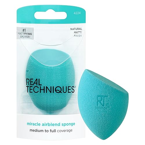 Miracle Airblend Sponge: Esponja maquillaje REAL TECHNIQUES