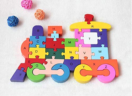 Neotea Train Engine Shaped Puzzle 3D- 26 Letter Alphabet Learning Block Puzzle for Nursery Kids with (A-Z) and (1-26) Boys and Girls Pack of 1 (B0B51CH8R8) Amazon Price History, Amazon Price Tracker