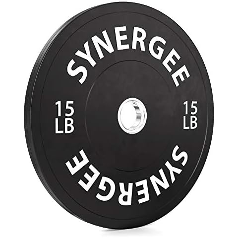 Synergee Stoßstangen-Hantelscheiben, Kraftpflege, Workout Cover