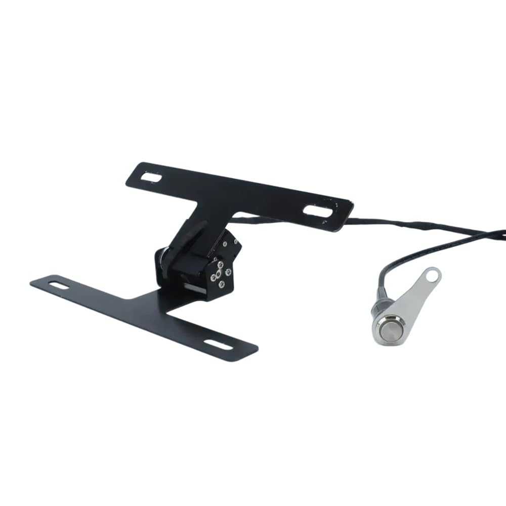 Portatarga Telaio targa regolabile auto-flip per moto vibrazione a 1 pulsante per NC750X CB500X CBR650R X-ADV750 CRF1100L NT1100