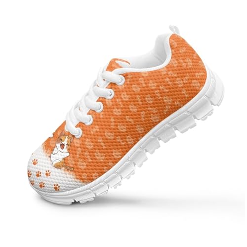 Boys Girls Mesh Tennis Shoes Animal Print Sneakers Casual Travel Walking Shoes Non Slip Breathable Sports Running Shoes US 11-53