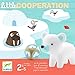 DJECO - Little Cooperation Children's Board Game, Ages 2.5 to 5 - Playing with Family and Friends - Fun for All Ages - Enhances Strategy and Team Spirit - Educational and Fun Entertainment