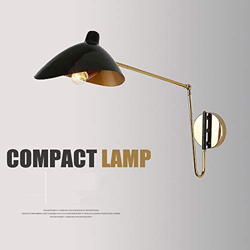 Lampe de chevet orientable avec support mural pliant AMUCK - 6
