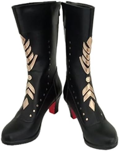 MUZ Cosplay Boots boot Shoe Shoes made for Frozn Anna