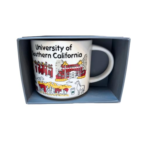 Starbucks Been There Series Campus Colección USC Taza Cerámica 14 oz miniatura 3