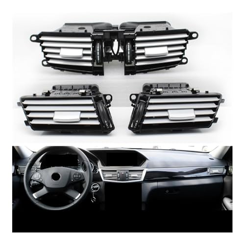 Grille climatisation automobile orientable pour tableau de bord W212 - 4