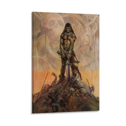 Frank FrazettatNEt[b^G A[g|X^[ (5) A[gpl |X^[ LoXEH[A[g  ŉ Ǌ| ǂ̊G 12x18inch(30x45cm)