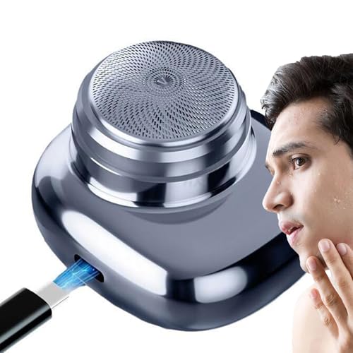 afeitadora eléctrica, afeitadora eléctrica portátil - Afeitadora de viaje eléctrica de bolsillo,Terrimmer impermeable, máquina de afeitar facial, recortadora de afeitado recargable compacta para