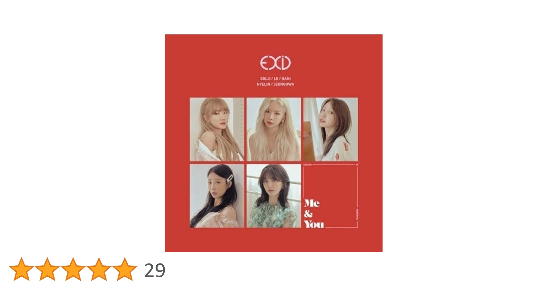 ☪︎ EXID アルバム set Amazon.co.jp: EXID ミニアルバム - ME&YOU: ミュージック