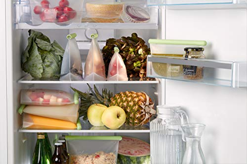 Bolsas de silicona Lékué kit de 3 medidas reutilizables para guardar alimentos 7