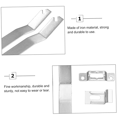 Image of Tofficu 2sets -Theft Picture Hanger Security Locking System for Artwork Photo Hangers for Museums and Galleries Easy Installation for Secure Wall Display