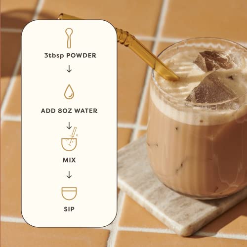 Clevr Blends Chai Tea Latte & Frother Bundle - Oat Milk Instant Superlatte Mix With Black Tea Organic Spices And Coconut Milk Superfood Creamer, Adaptogens, Reishi Mushrooms, Lion's Mane & Probiotics #TOP4