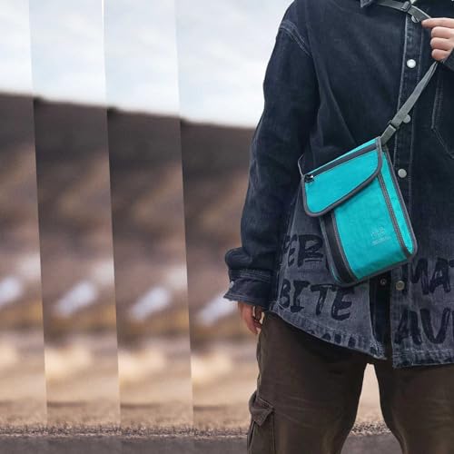 Image of JEMINAL Passport ID Crossbody Phone Bag for Men & Women: Waterproof Small Phone Shoulder Handbag for lighty Camp Jog Travel