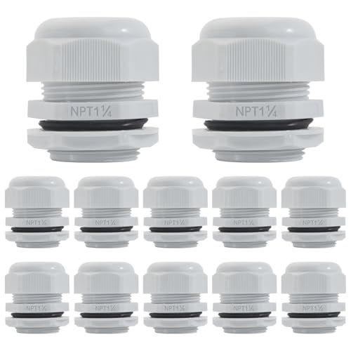 Presse-étoupes en nylon gris NPT 3/8 PENGLIN étanches pour câbles