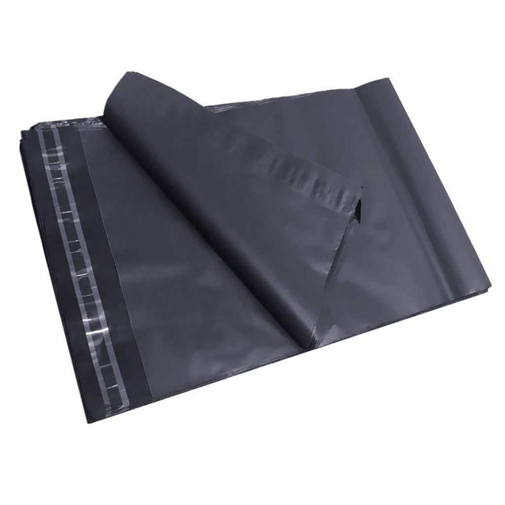 Lot de 100 Sacs d'expédition, enveloppes de courrier, Pochettes en Plastique Autocollantes, 15 x 25 cm