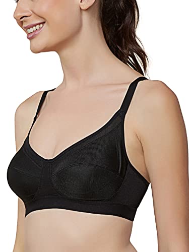 Image of Triumph International Women's Non Padded | Wireless | 20I542 Triaction Full-Coverage Sports Bra with Adjustable Straps | Pack of 1