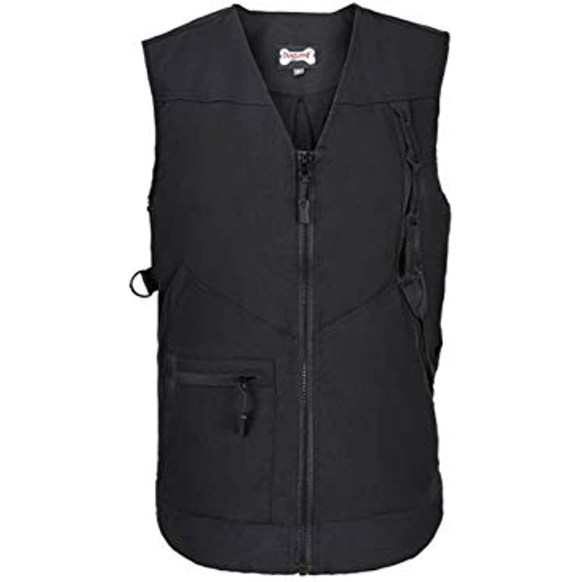 Chaleco de adiestramiento para perros con múltiples bolsillos, chaqueta de entrenamiento para mascotas para hombres y mujeres (L)