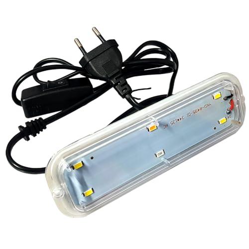 Image of JAINSONS PET PRODUCTS RS-300 LED Aquarium Light | Multicolor Fish Tank Light | Splashproof LED Lighting for Aquatic Plants & Fish Tanks with On /Off Switch