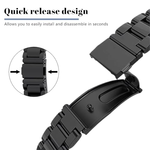 Correa compatible Xiaomi Redmi Watch 4/5 acero inoxidable miniatura 6