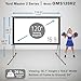 Elite Screens 120-INCH Projector Screen|Outdoor Indoor Movie Screens|16:9 Freestanding Portable Foldable ProjectionStand|Home Theater, OMS120H2