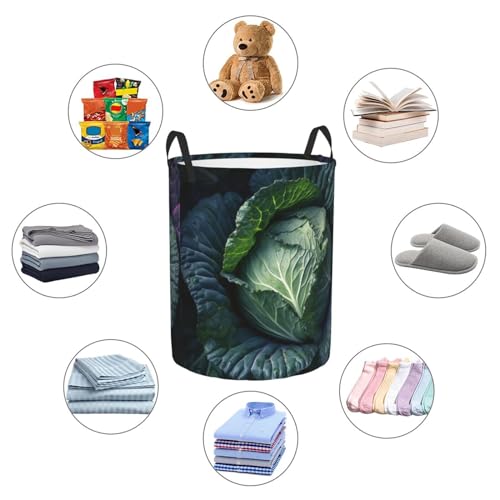 Panier à linge imperméable pliable taille M avec poignées solides - 5