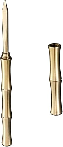 Miniatura 1 de BRBASAP Aguja de cuchillo de té Puer de cobre puro, herramienta profesional para picar hielo para romper puerh pastel de té Puerh, barras de cocina,