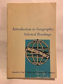 Hardcover INTRODUCTION to GEOGRAPHY. SELECTED READINGS. 1967 Edition Book