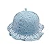 Produktbild sunnymi Baby Jungen und Mädchen Hutmützen,Baby Kids Lace Schöne weich Bedruckte Fischer Hut Eimer Hut Sonnenhut Kappen