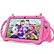Semeakoko Kinder Tablet 10 Zoll,2024 Neuesten Kids Tablet Android 14 Octa-Core 2.0 GHz,10GB RAM + 64GB ROM(TF 1TB), WiFi, Bluetooth, Dual Kamera, Elterliche Kontrolle, Kinder Bildungs APP, Rosa