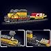 Wyiauy EMD SD40-2 Diesel Locomotive Building Blocks Set,Collectible Diesel Locomotive Display Set,Scale Model with Train Tracks, Top Present for Train Lovers and Adults (1170 Pcs)