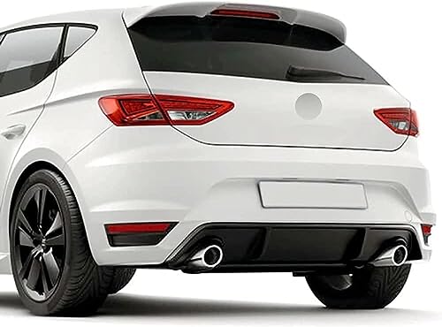 Spoiler Seat Leon MK3 5F FR aileron coffre hayon noir brillant