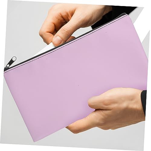 2pcs Zipper Lock Bill Bags for Storage Money Pouches Lottery Ticket Holders Receipt Holder Money Bag for Cash4