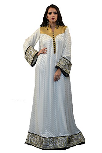 Robe femme ecru taille M | Robe décontractée chic couleur crème pour femme