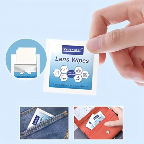 Lenço Umedecido Flanela Eco Antiembaçante Limpa Lente Câmera Óculos Celular Tela 100 unidades (2)
