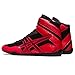 ASICS Men's MATCONTROL 3 Wrestling Shoes, 8.5, Black/Classic RED