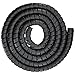 JIAXLTD Spiral Wrap Hose Cable Protector Safe Spiral Pre Cut Spiral Wrap 1.58