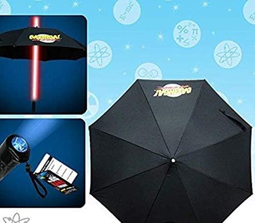 The Big Bang Theory BAZINGA! Umbrella with Red Light-Up Tube