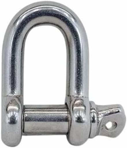 4 Pcs Marine Boat Stainless Steel T316 Forged 1/2" Screw Pin Chain Shackle 3000 Lb WLL