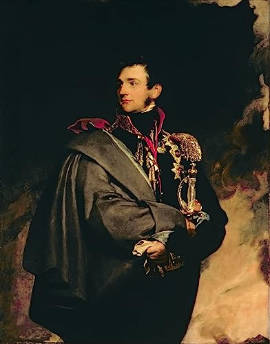 Pintura sobre lienzo del retrato de Lawrence para una decoración del hogar elegante y clásica