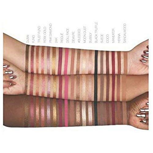 Image of Rose Gold Remastered Eyeshadow Palette (18 Shades), Metallic Finish