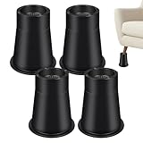 Bed Lifts Risers   Adjustable Bed Leg Extender Stand | Heavy Duty Beds Riserss | Beds Height Risers | Compact Non Slip Adjustable Leg Standfor Family Friends Men Home Office Chair Sofa Desk Indoor Cou