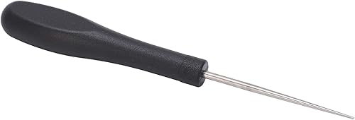 Miniatura 9 de Topyond Raqueta de tenis, raqueta de encordado, punzón recto, raqueta de tenis, raqueta de bádminton, herramientas de cuerda, color negro