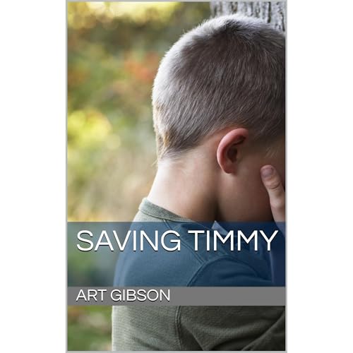 Saving Timmy Audiolibro Por Art Gibson arte de portada