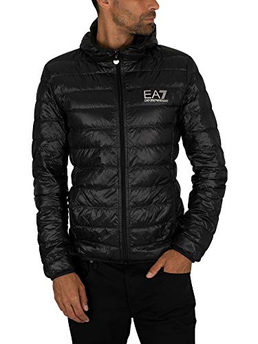 Daunenjacke EA7 Emporio Armani 8NPB02 Grau 1940 Gr. XXXL, schwarz