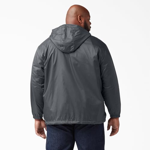 Image of Dickies Men's Fleece Lined Nylon Hooded Jacket