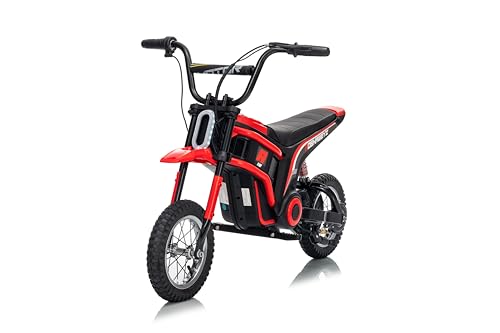Aoshaweyz Kids Electric Dirt Bike with LED Safety Lights, 15