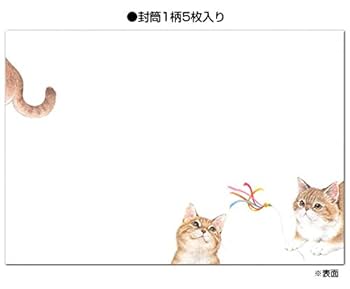 Amazon.co.jp: レターセット A5サイズ 猫のひととき まったり