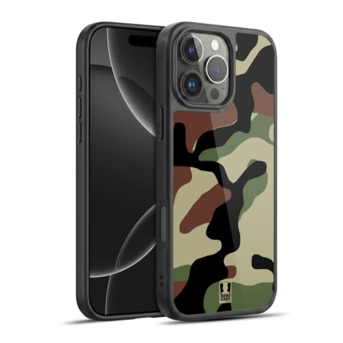 Coque Gel iPhone 16 Pro Max Camouflage Région Boisée Idéal Randonnée et Nature